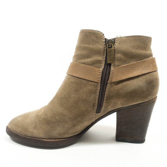 Aquatalia Liana Suede Leather Boots - Women's Size 8 - Picture 5 of 9